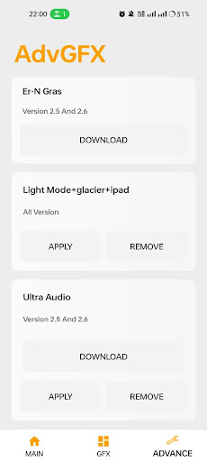 Android application BGMI 3.3 - VIP GFX TOOL screenshort