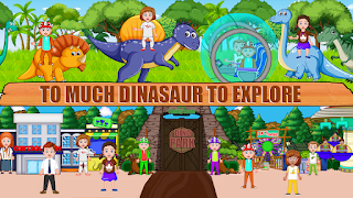 My Family Town : Dinosaur Park - Screenshot 1