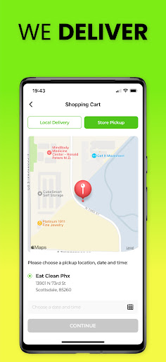 Android application Eat Clean Phx screenshort