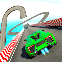 Mega Ramps Stunt Games : Ramp Car Driving Games