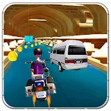 Subway Speed Police Moto Bike icon