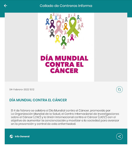 Collado de Contreras Informa Screen 3