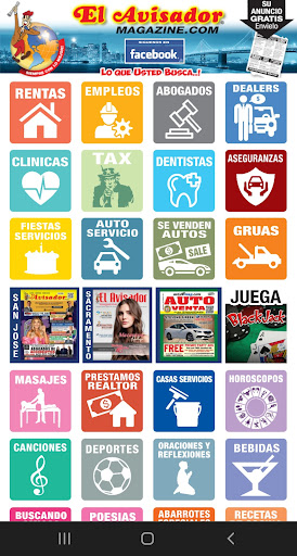 Android application Avisador Mundo screenshort