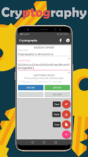 Cryptography - Collection of ciphers and hashes Screenshot