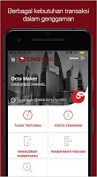 screenshot of BizChannel@CIMB Mobile