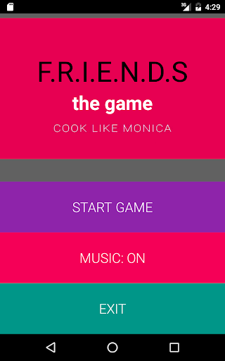 Friends Quiz Game