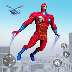 Cover Image of Télécharger Police Robot Rope Hero Game 3d 6.0 APK