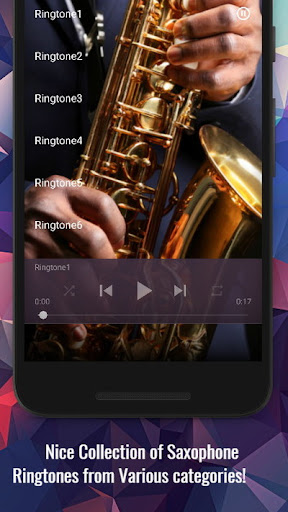 Saxophone Ringtones Screen 2
