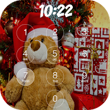 teddy Christmas lock screen icon