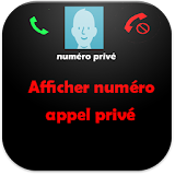 Afficher numéro appel privé 1 icon