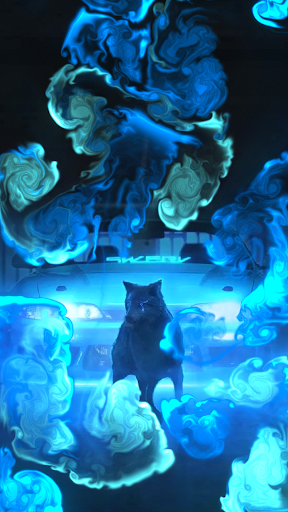 Screenshot of Fluid Magic: 3D Live Wallpaper