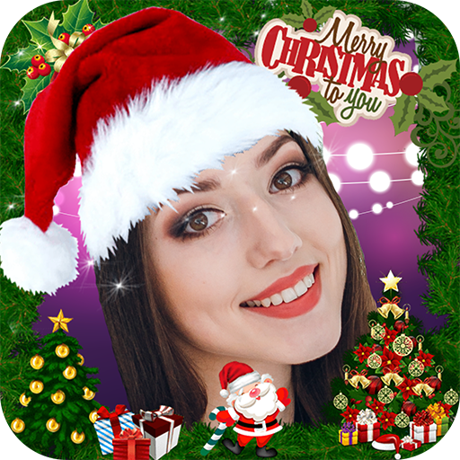 Christmas Face Stickers  Icon