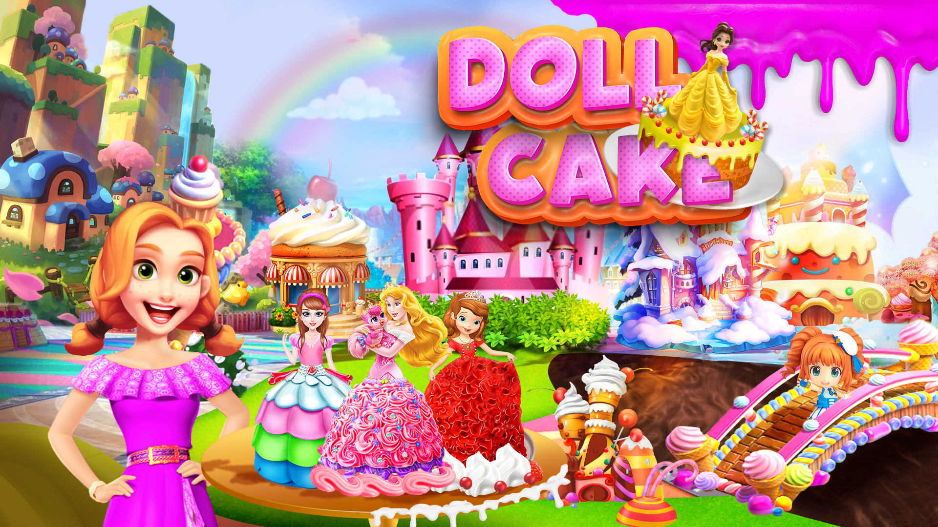 Download Fashion Doll- Girls Cake Games on PC (Emulator) - LDPlayer