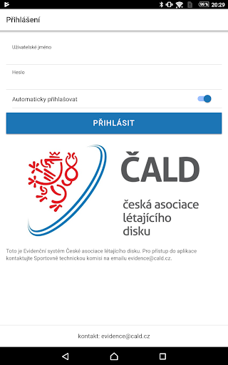 Evidence ČALD Screen 2