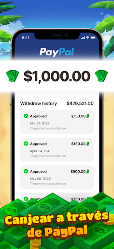 Tropical Crush: Dinero Real screenshot 7
