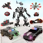 Cover Image of ダウンロード US Police Robot Car Battle 1.3 APK