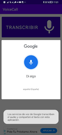 VoiceCall Screen 2