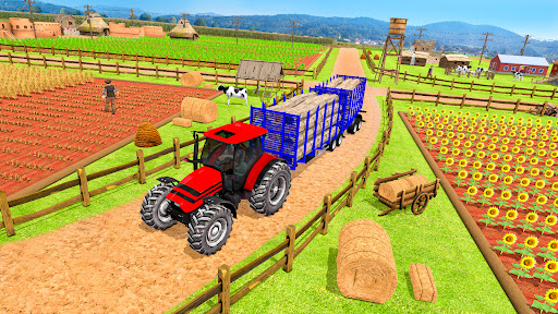 Tractor Driving Tractor Game 2.0.4 screenshots 1