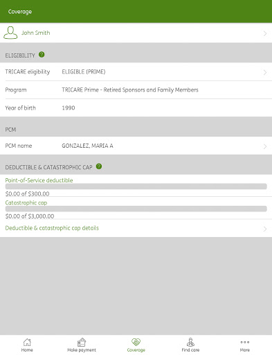 Humana Military screenshot