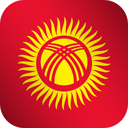 「Flag of Kyrgyzstan」圖示圖片