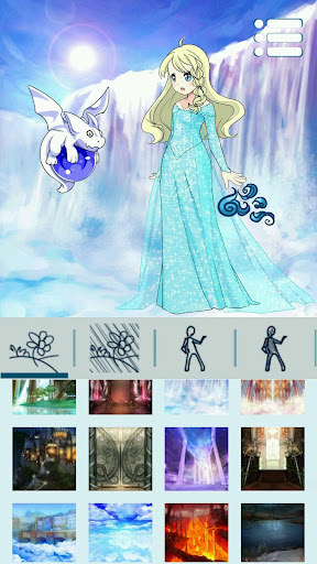 Android application Avatar Maker: Witches screenshort