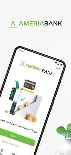 Android application Ameria Mobile screenshort