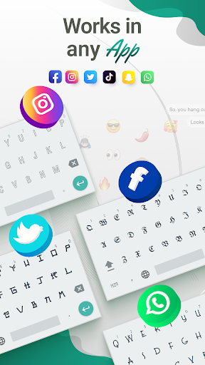 Easy Font Keyboard Screen 2