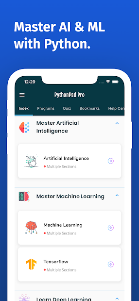 Captura de Pantalla 7 Learn Python 3 Coding [PRO] android