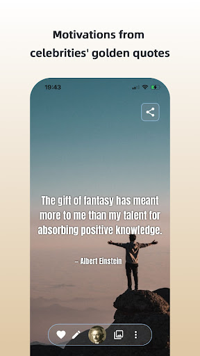 Android application Celebrity Quotes screenshort
