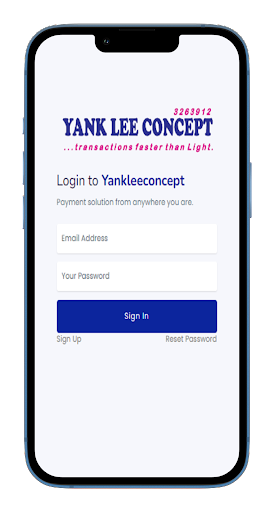 Android application Yanklee Concept screenshort