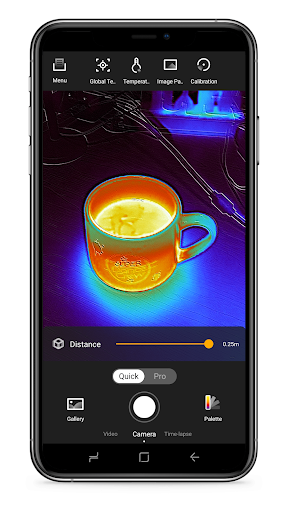 Android application InfiRay screenshort