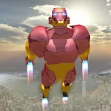 Super Hero Rescue Flying Robot icon