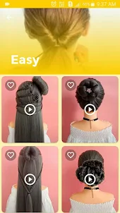 Girls HairStyle Steps New