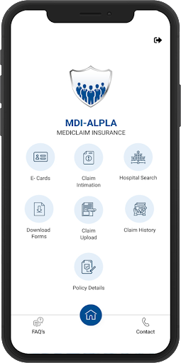MDI Alpla Mediclaim Screen 3