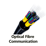 Fiber-optic communication icon
