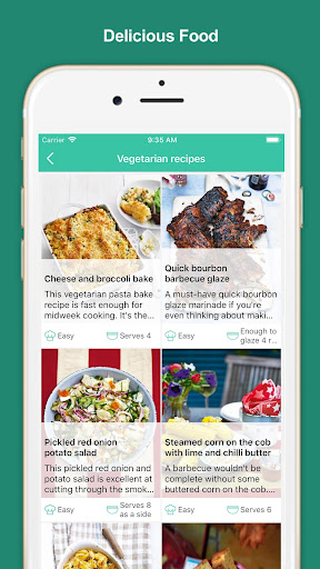 Dishes recipes - Good Food Screen 3