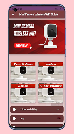 Mini Camera Wifi Guide Screen 2
