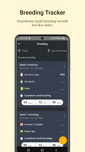 Livestock Manager Screen 3