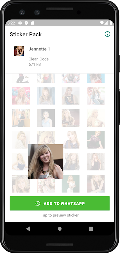 Stickers Jennette McCurdy Screen 2