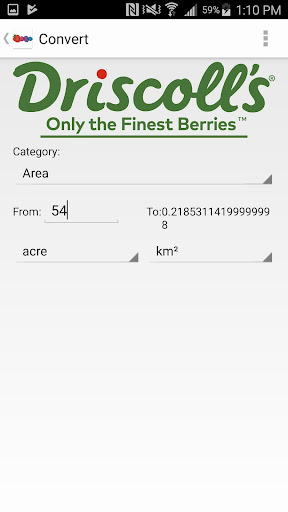 Berry Calculator Screen 3
