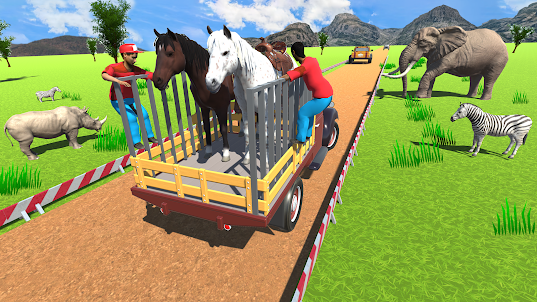 Animal Transporter Truck Game