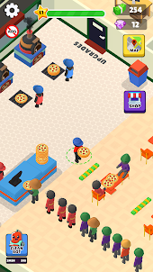Idle Pizza Shop Tycoon Game