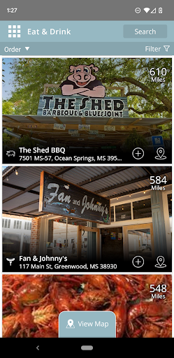 Screenshot of Visit Mississippi