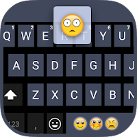 Black Night Emoji Keyboard