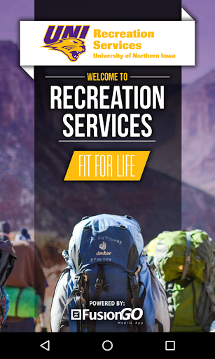 Android application UNI Recreation screenshort