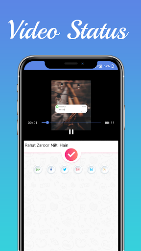 Video Status - Video, Text Screen 3