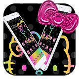 Neon Kitty Princess Bowknot Theme icon