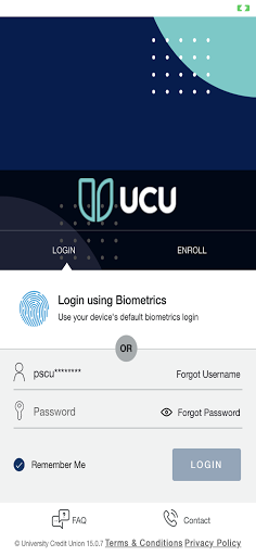 Android application UCU Credit Cards screenshort