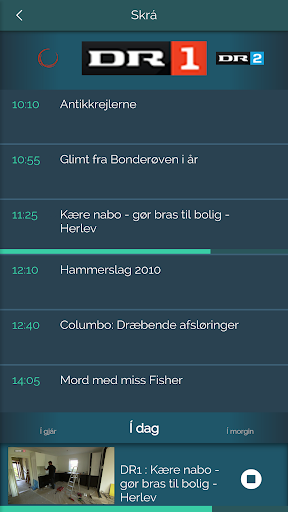 Televarp app til Android Screen 3