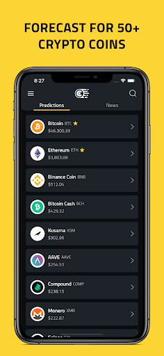 Crypto Price Predictions Screen 2